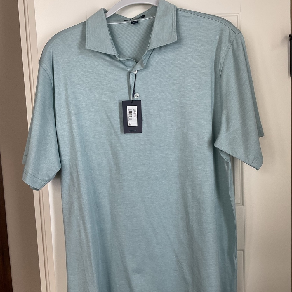 Peter Millar Sky Blue Polo Shirt